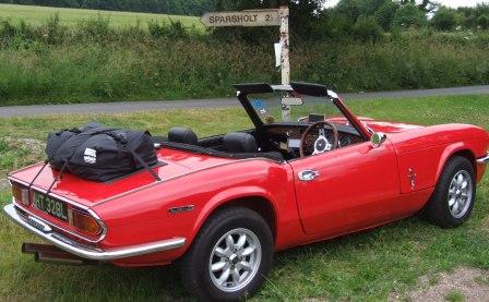 Triumph Spitfire Luggage and Boot Racks modern and classic designs of boot rack for your Triumph Spitfire